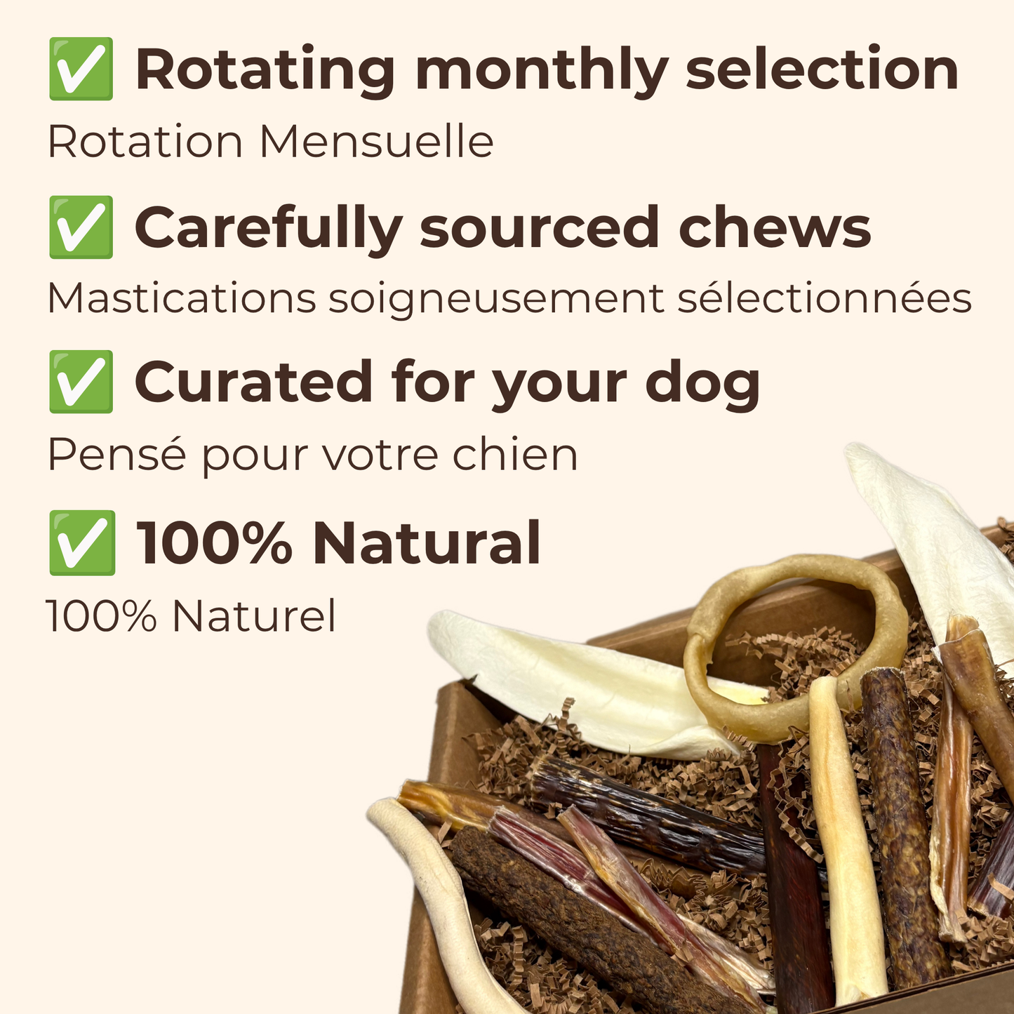 ChewMenu Small Dog Box
